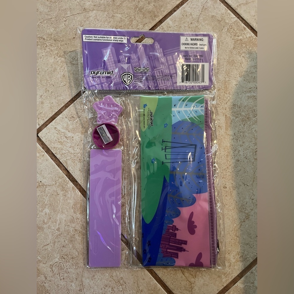 NEW Powerpuff Girls Study Kit 2002 - Picture 5 of 6